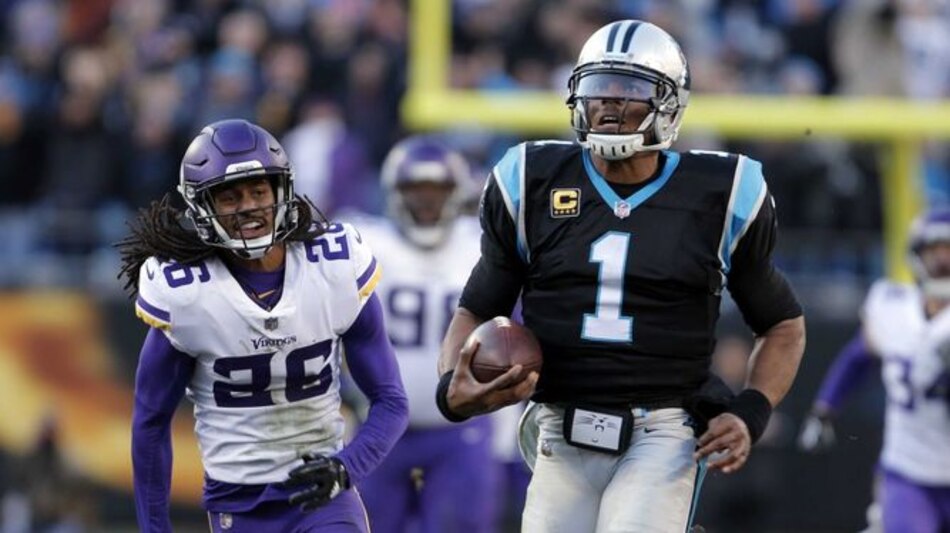 Panthers frenan a los Vikings