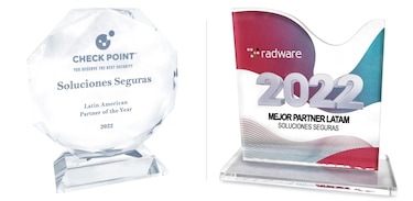 Soluciones Seguras fue doblemente premiada como Mejor Socio del Año en Latinoamérica