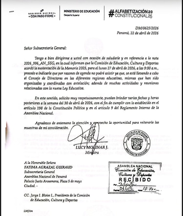 Comisión de Educación cerró periodo sin comparecencia de la ministra Molinar