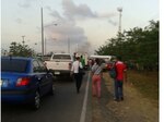 Precaristas cierran vía hacia Chepo