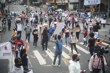Director de la Policía admite que se refuerza la seguridad en la AN; protestan contra Cortizo y Carrizo