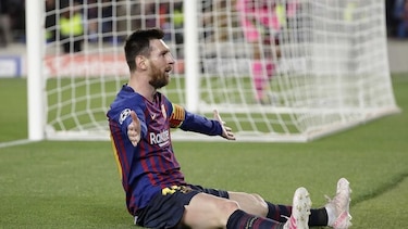 Messi acerca al Barcelona a la final de la Champions