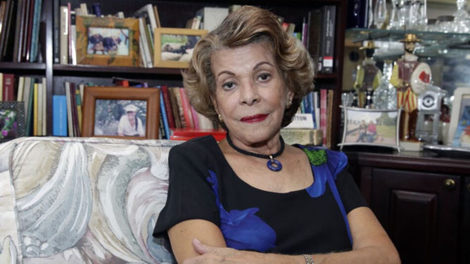 La escritora Rosa María Britton: maestra de la cocina y las letras