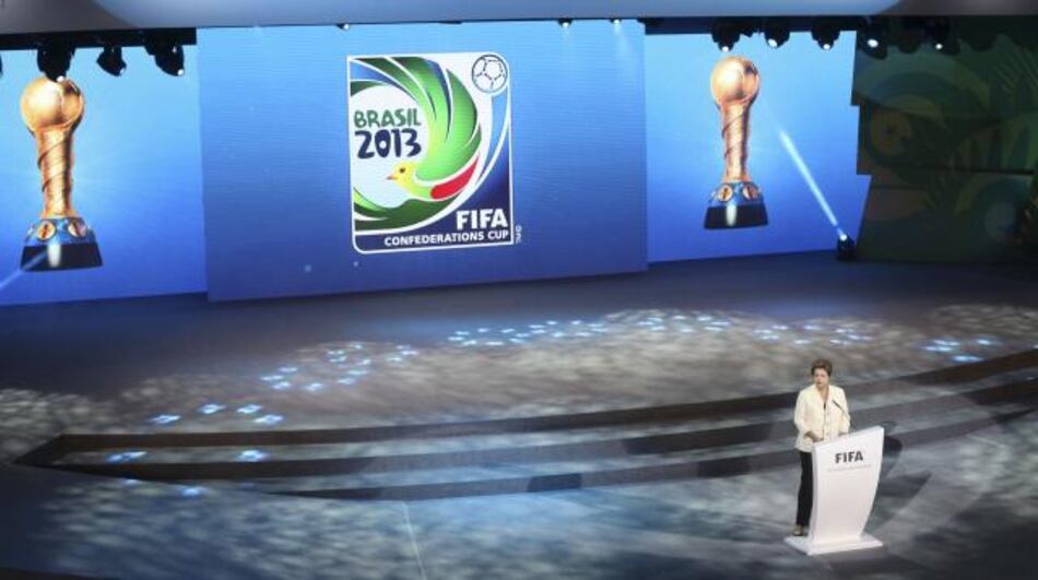 Brasil, Italia y México comparten grupo en la Copa Confederaciones