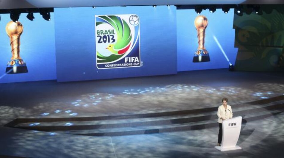 Brasil, Italia y México comparten grupo en la Copa Confederaciones