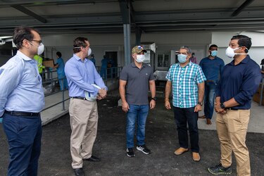 Llegan equipos al hospital modular de Albrook