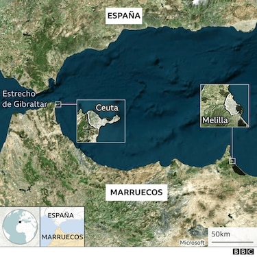 Por qué Ceuta y Melilla pertenecen a España si están en África