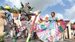 El paseo de la pollera conga