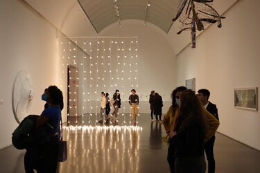 Exhibición artística en Chicago con distintivo panameño