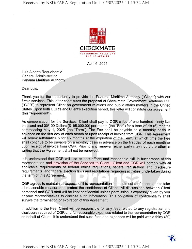 La AMP contrata a una firma de lobistas en Washington, con conexiones con el hijo de Donald Trump