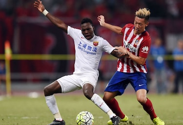 Jugador chino se estrena con el Atlético de Madrid
