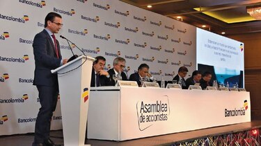 Grupo Bancolombia reduce utilidad y anuncia inversiones