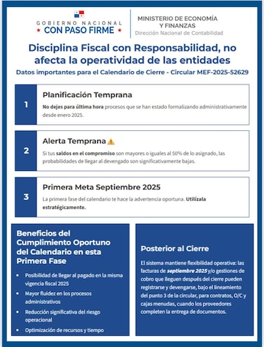 Así funcionará el calendario de cierre fiscal para los proveedores del Estado