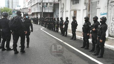 Director de la Policía admite que se refuerza la seguridad en la AN; protestan contra Cortizo y Carrizo
