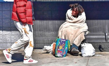 Los Ángeles censa a su creciente población sin techo