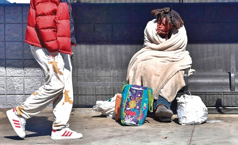 Los Ángeles censa a su creciente población sin techo