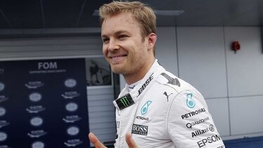 Rosberg logra la 'pole' del GP de Rusia
