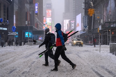 ‘Ciclón bomba’ azota con vientos y nieve el noreste de Estados Unidos