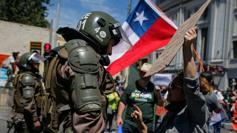 Sindicatos van a una huelga general en Chile