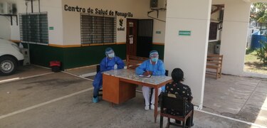 Salud centraliza atención de pacientes con problemas respiratorios en Herrera