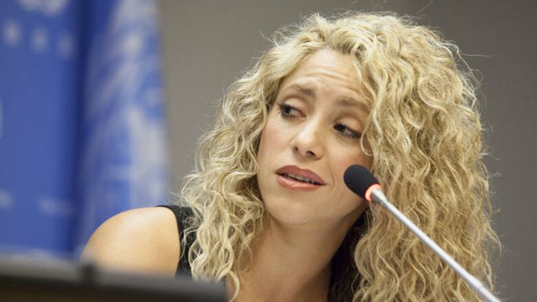 Shakira pone música a la cumbre de desarrollo de la ONU