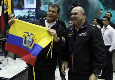 Ecuador entra en la lista de naciones espaciales con lanzamiento de satélite