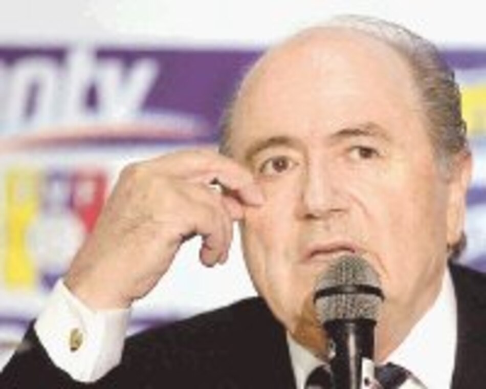 Blatter viene a supervisar construcción de estadio