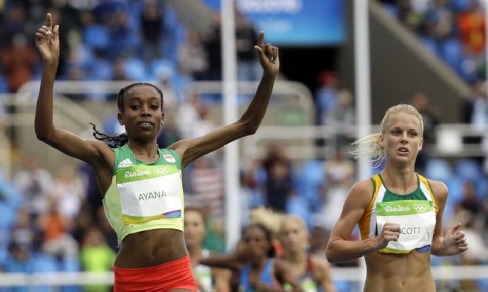 Almaz Ayana rompe marca mundial en 10 mil metros