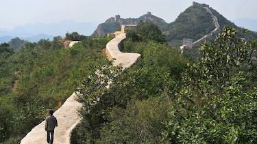 Investigan restauración de la Gran Muralla China hecha con cemento