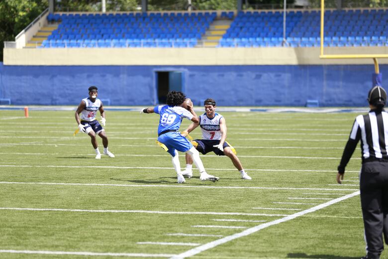 Panamá debuta con dominio total en el flag football de los Juegos Centroamericanos