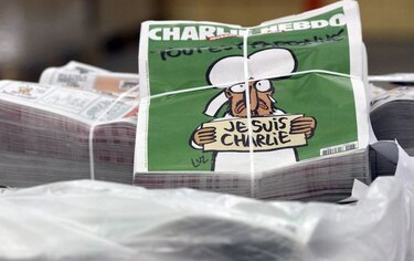 'Charlie Hebdo' regresa con Mahoma en su portada