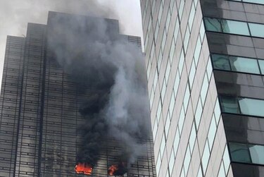 Muere un hombre tras incendio en la Torre Trump de Nueva York
