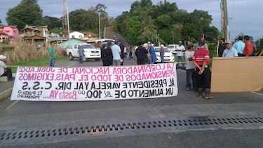 Jubilados protestan para exigir aumento en pensiones