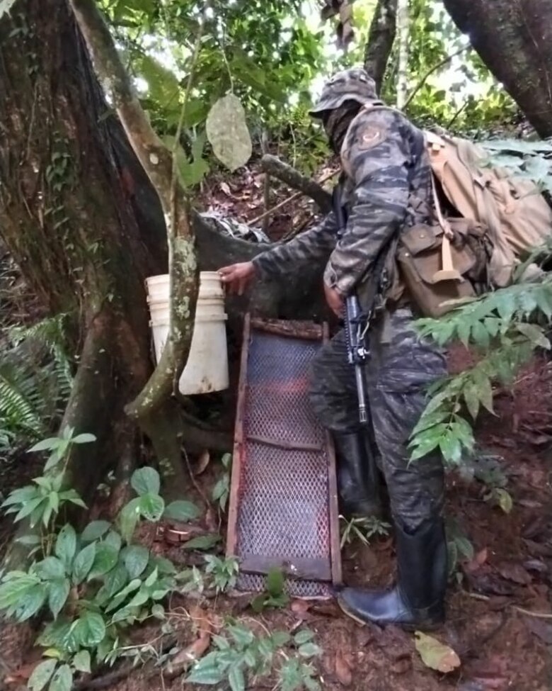 Autoridades desmantelan operación de minería ilegal en el Parque Nacional Chagres