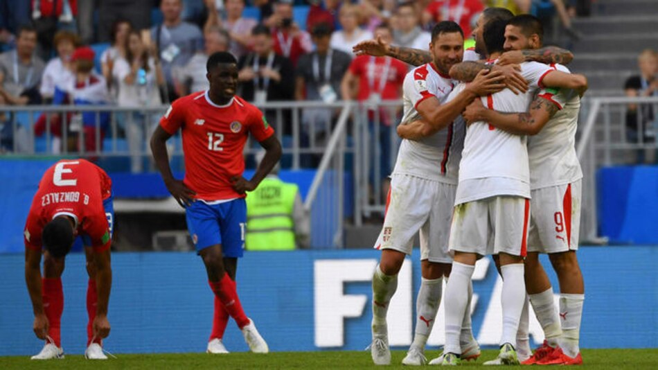 Serbia vence 1-0 a Costa Rica en su arranque en el Mundial