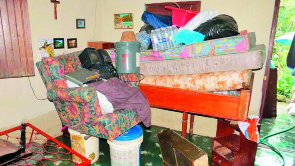 Lluvias dejan más de 30 familias afectadas en Antón