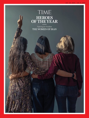 Las mujeres de Irán, ‘héroes del año’ para la revista ‘Time’