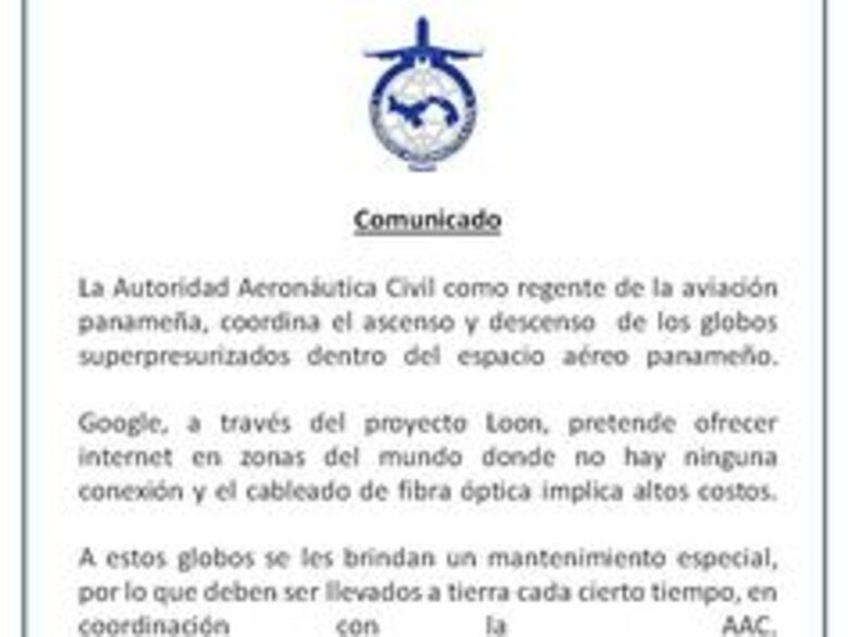 Investigan caída de artefacto que brinda acceso a internet en comunidades de difícil acceso