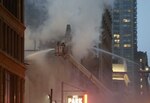 Incendio en iglesia histórica de Nueva York
