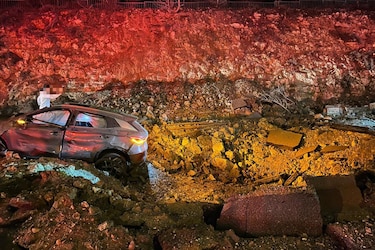 Misil cae en carretera de Jerusalén y deja varios heridos