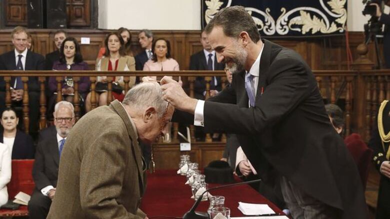 Juan Goytisolo recibe el Premio Cervantes