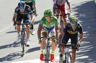 Alejandro Valverde domina la cuarta etapa; colombiano Esteban Chaves sigue líder