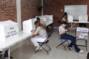 Revés para Claudia Sheinbaum con un 13% de participación en la elección judicial de México