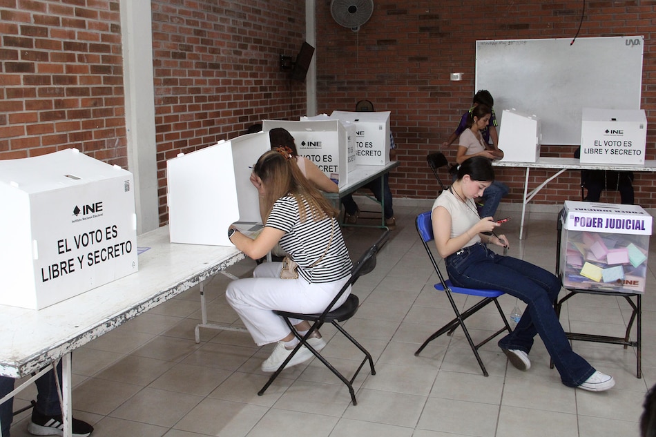 Revés para Claudia Sheinbaum con un 13% de participación en la elección judicial de México