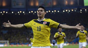 Tanto de James en el Mundial, entre candidatos a mejor gol de FIFA