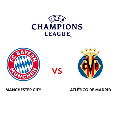 Manchester City recibe a Atlético de Madrid en el primer encuentro