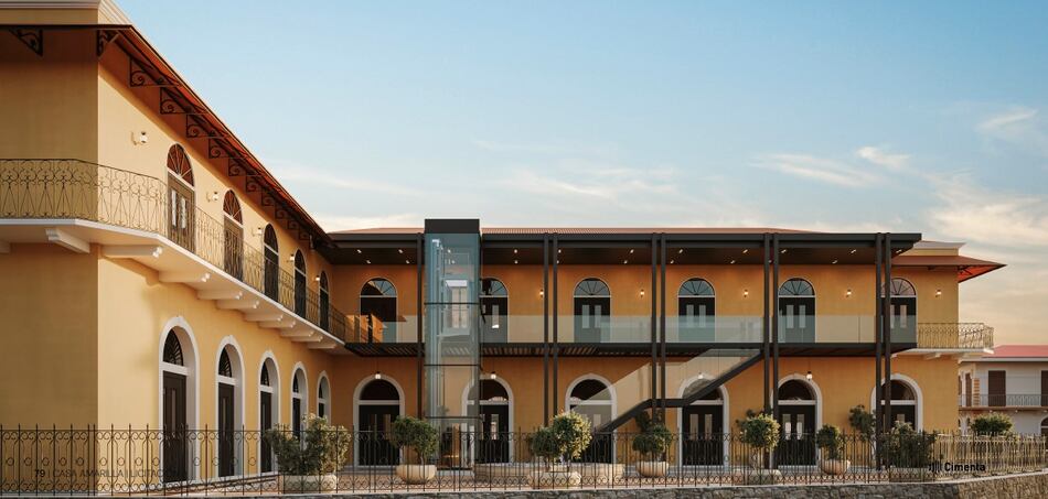 Escaleras de caracol y elevador panorámico: así será la restauración de la Casa Amarilla por $4.3 millones