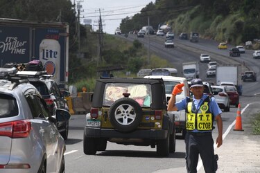 Comienza inversión de carriles en la Interamericana por retorno de viajeros