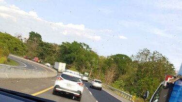 Reabren la vía Interamericana tras protesta de estudiantes en Chiriquí