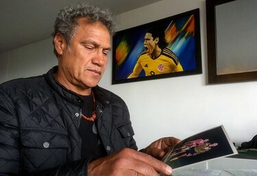 Fallece padre de Falcao tras desmayo cuando jugaba tenis